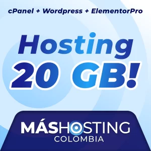 Hosting Wordpress 20GB
